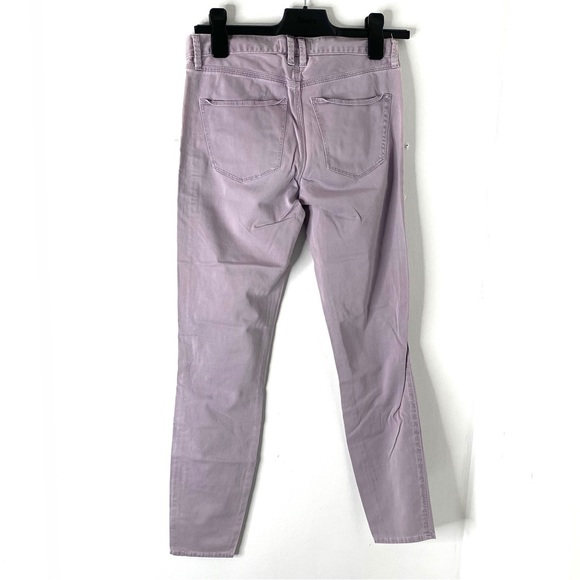 Madewell Lilac Purple Skinny Ankle Pants - Picture 4 of 9